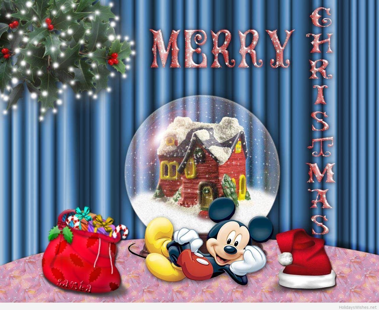 Funny merry Christmas HD cartoon wallpaper 2014 2015