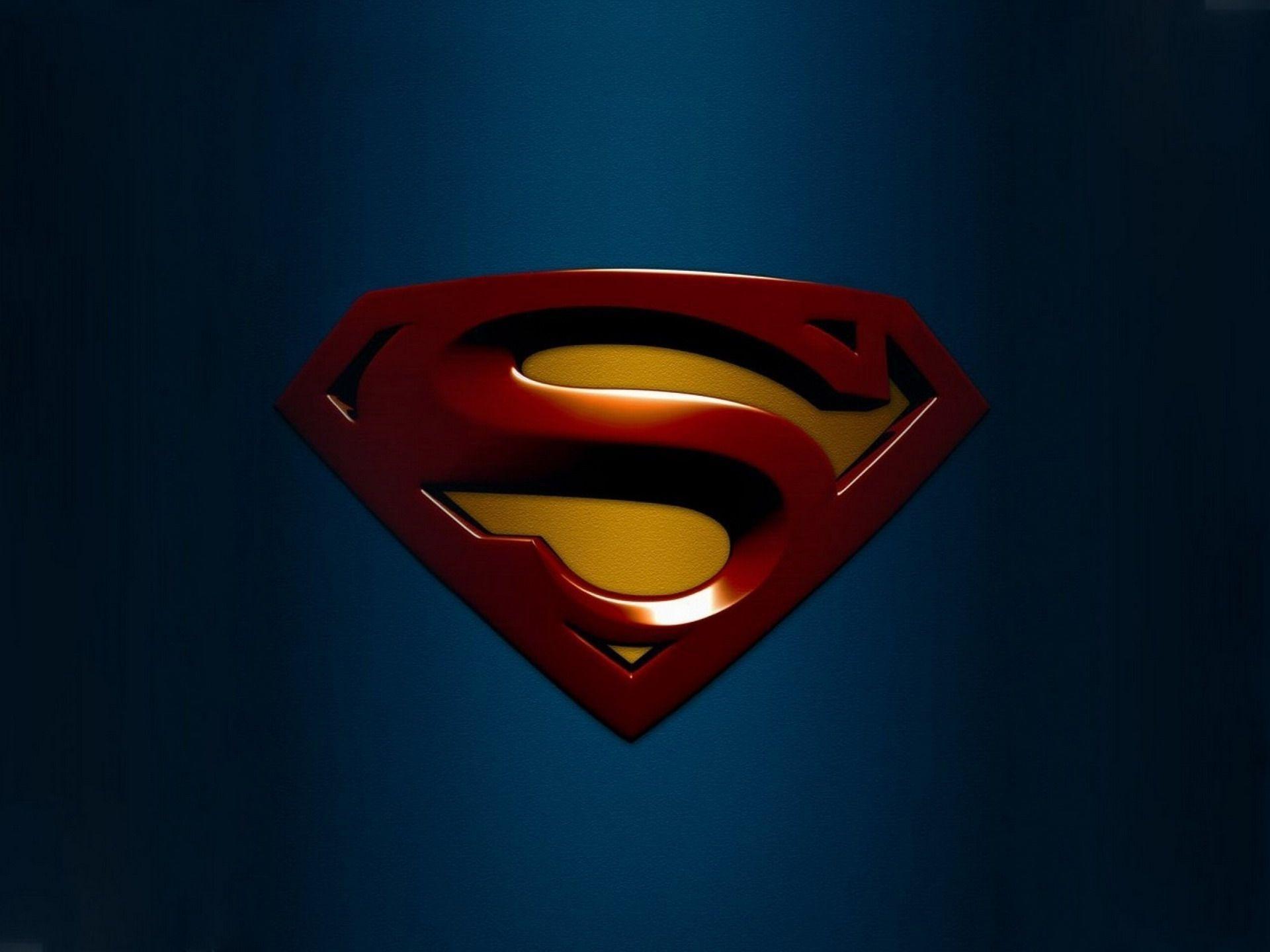Wallpaper For > Superman Logo Wallpaper For iPhone