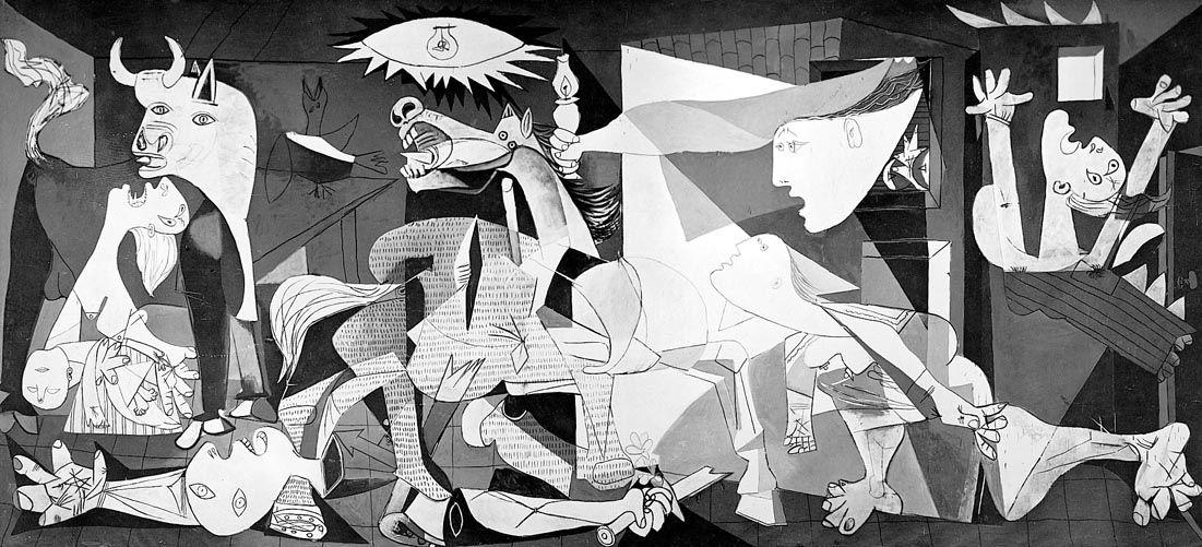 Image result for picasso guernica hd