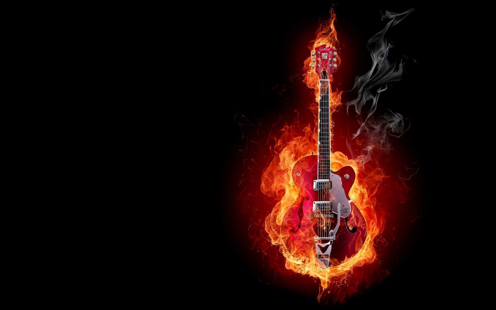 cool guitar background
