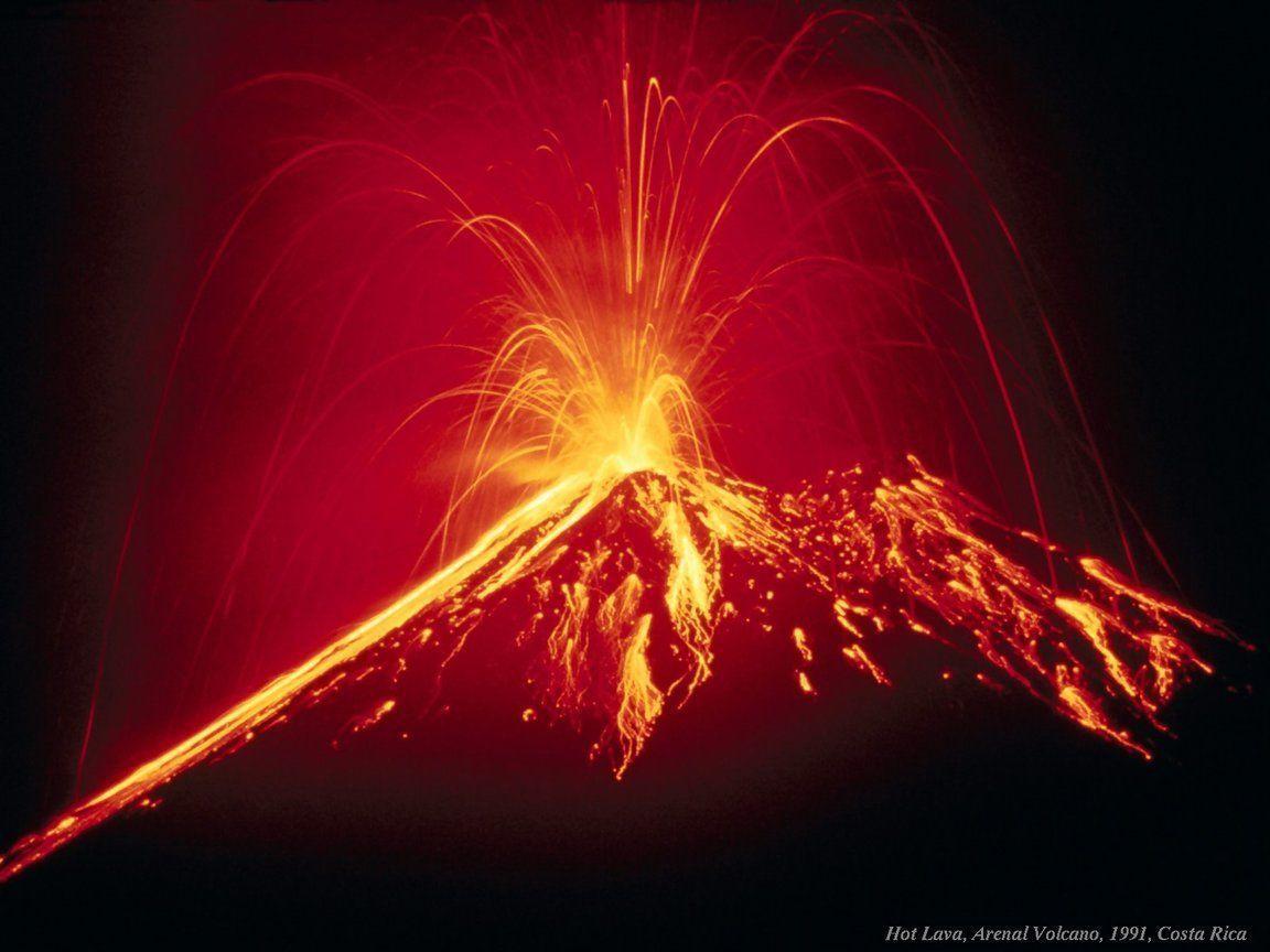 arenal volcano eruption wallpaper normal