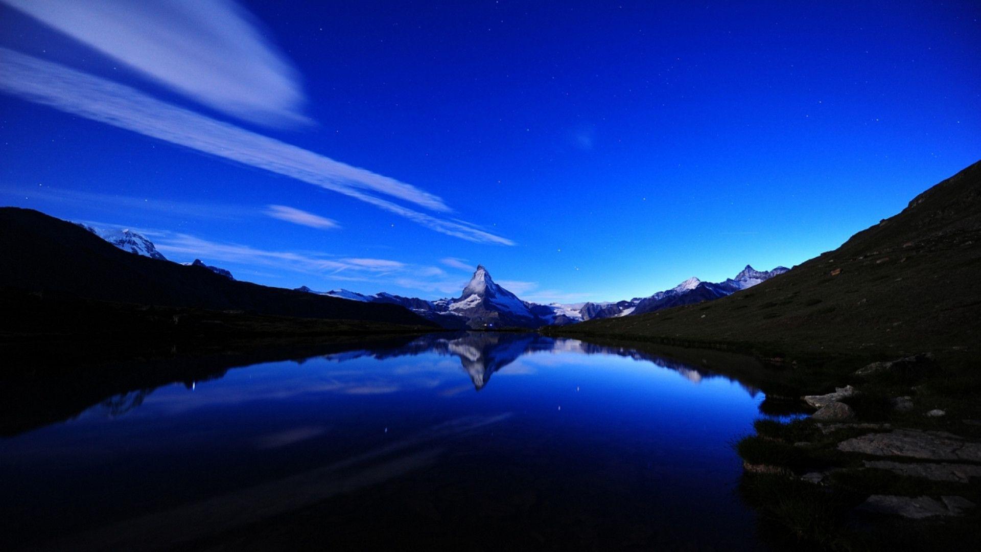 Matterhorn Zermatt Swiss Alps Switzerland Photo Wallpaper Car