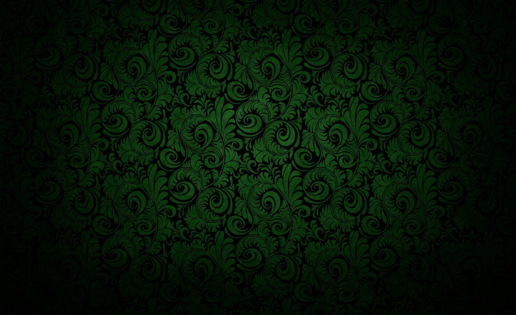 Wallpaper For > Black And Green Background