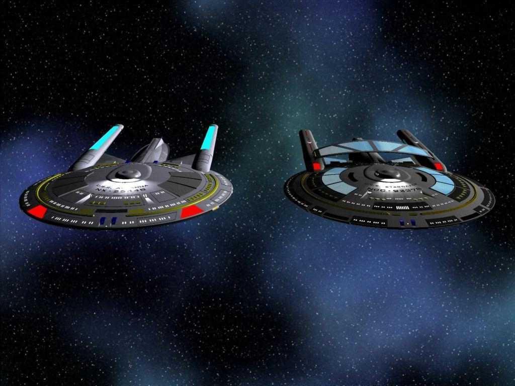 Star Trek Evolution Of Ships Desktop Wallpaper