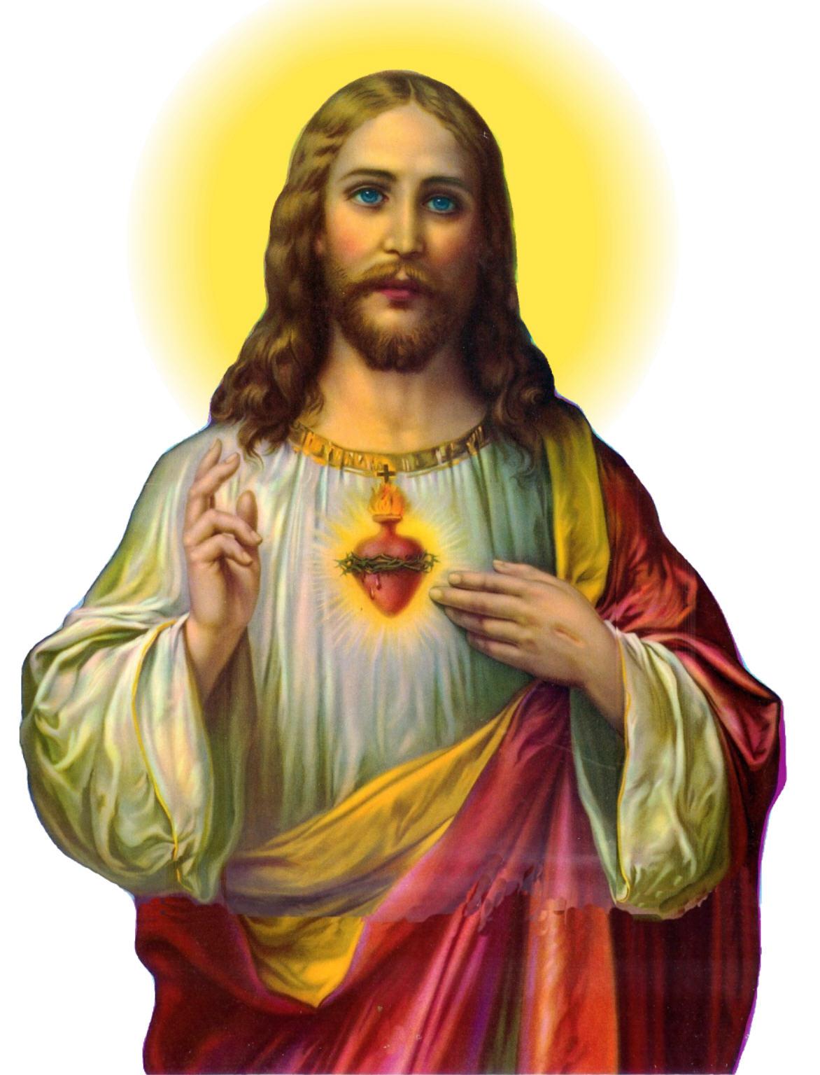 free clip art sacred heart jesus - photo #31