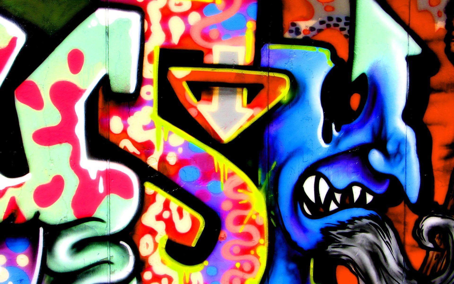 image For > Really Cool Graffiti Background