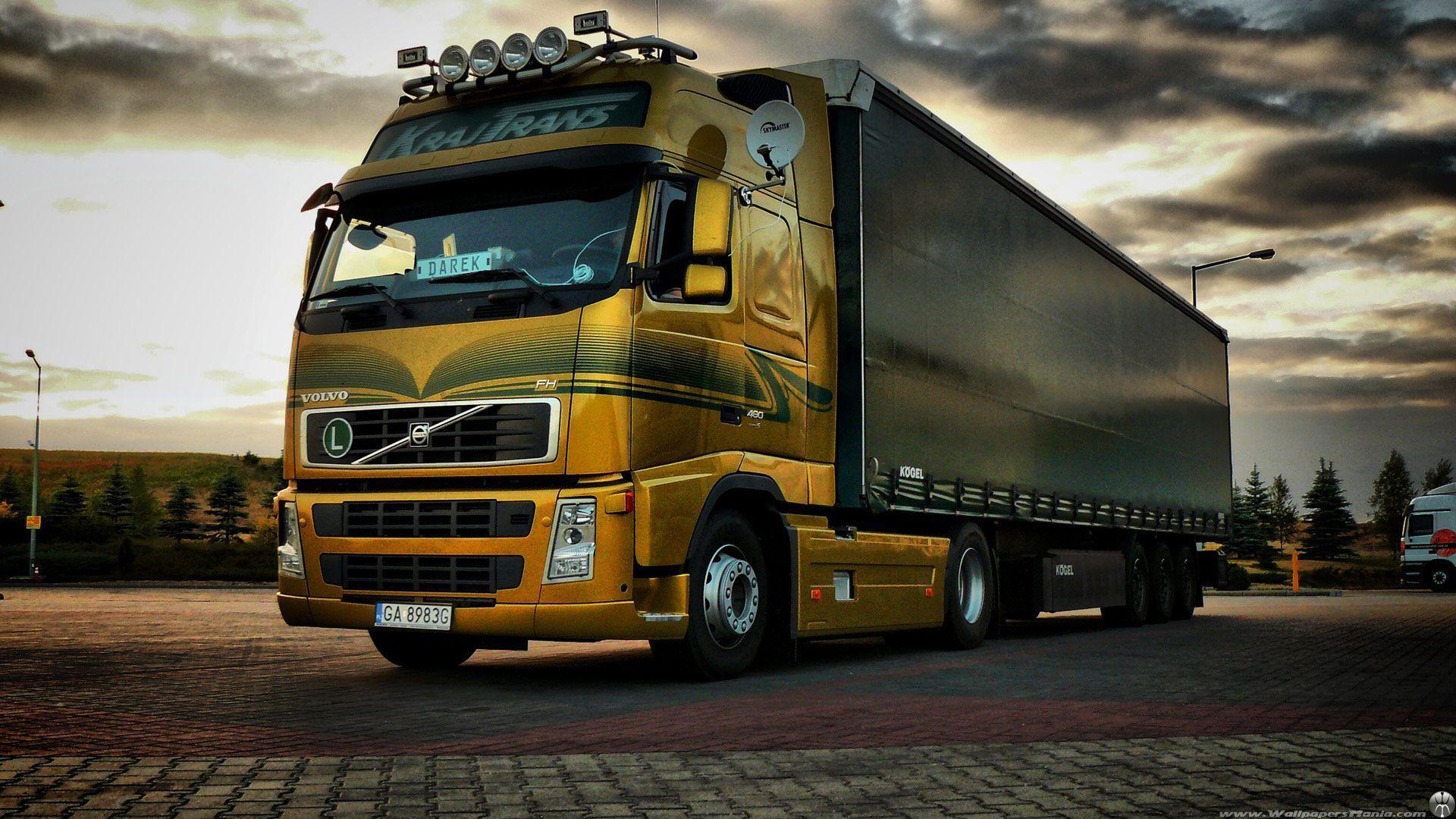 Volvo Truck Mania Trucks Fhs High Quality Image, HQ Background