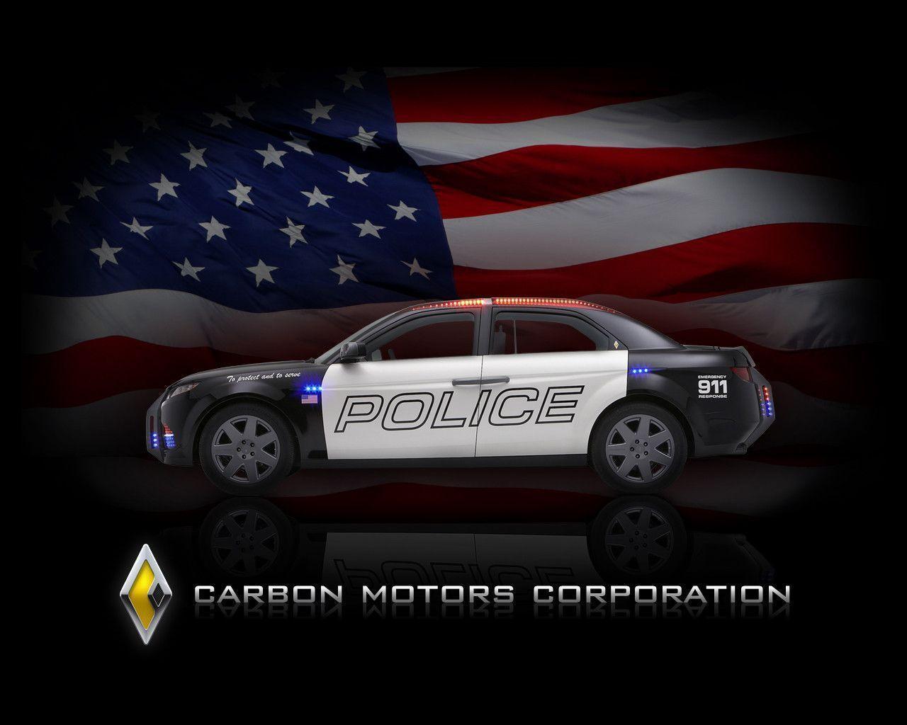 Carbon Motors Charger Police Car
