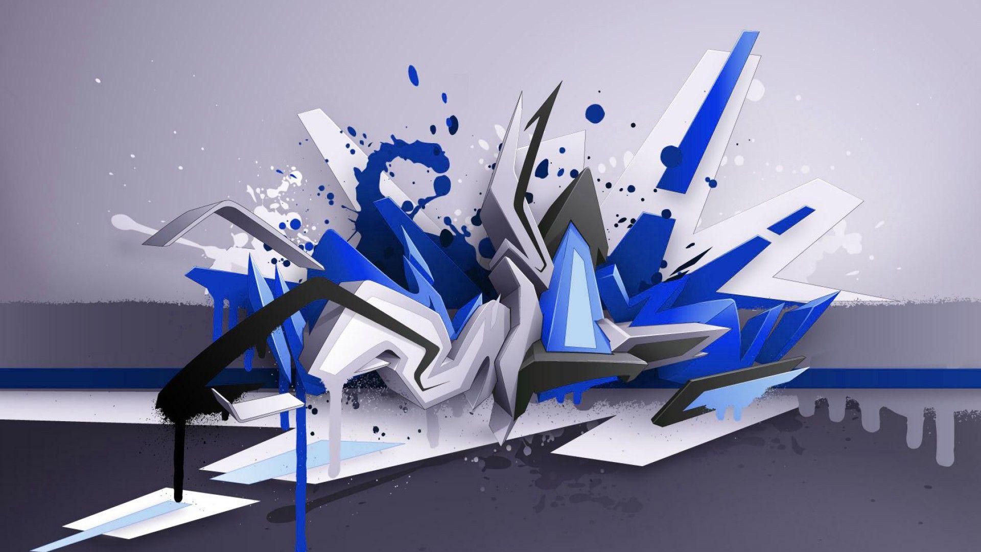 image For > Graffiti Art Wallpaper 3D