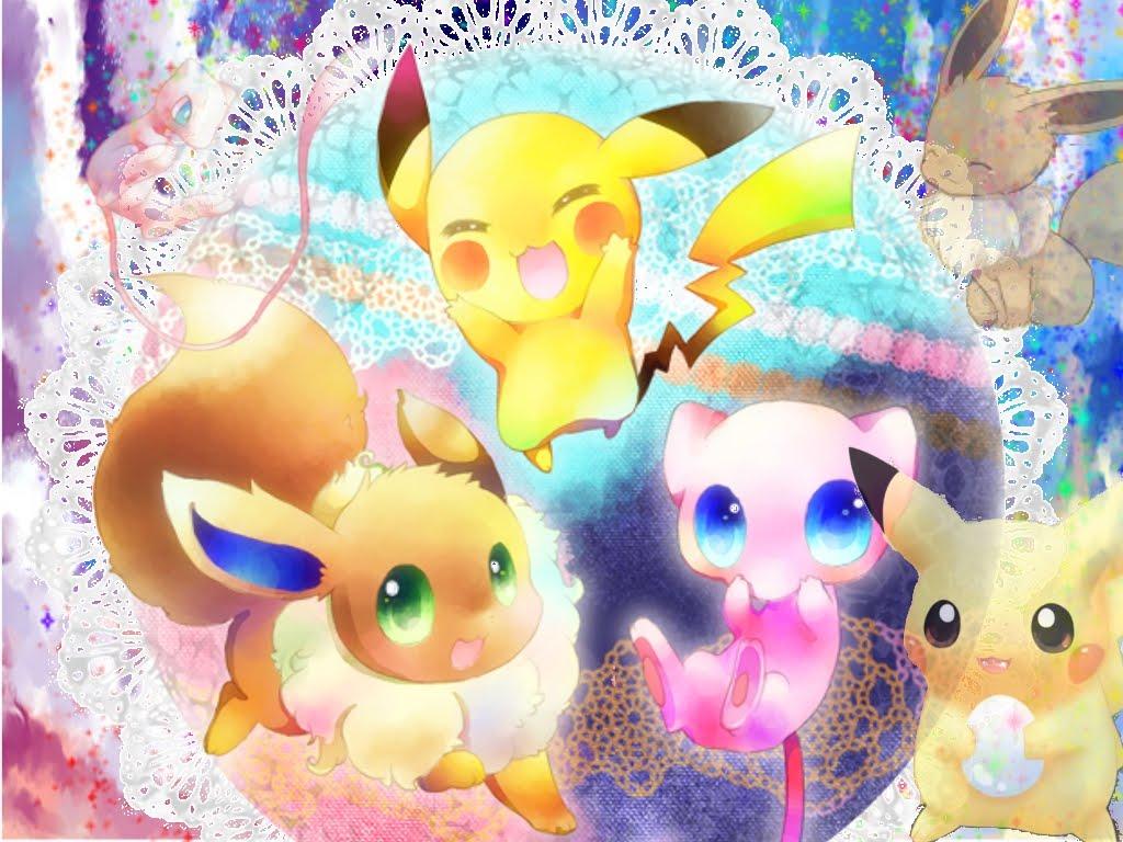 Wallpaper For > Cute Pokemon Background