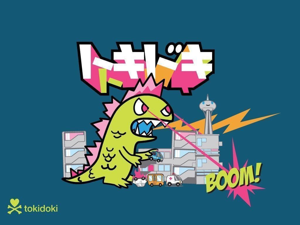 Tokidoki Godzilla Wallpaper