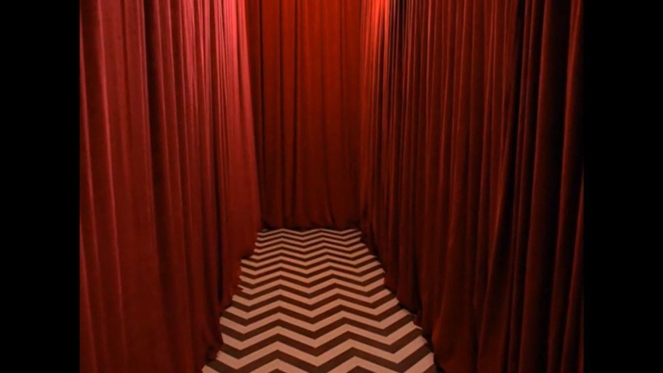 image For > Twin Peaks Red Room Wallpaper