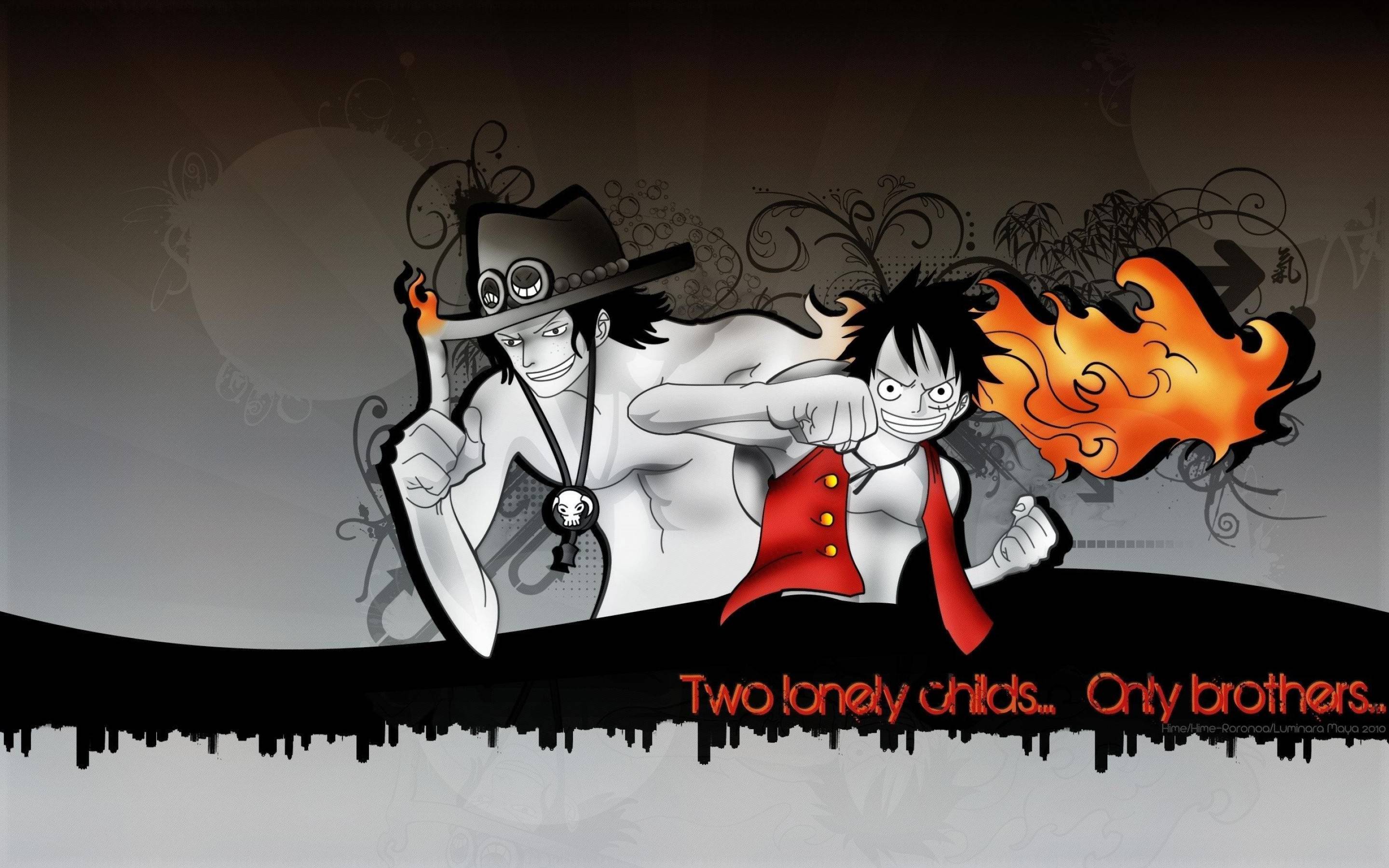 One Piece Ace And Luffy Wallpaper. Frenzia