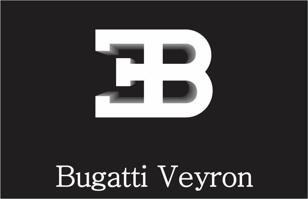 Bugatti Logo Black Background wallpaper