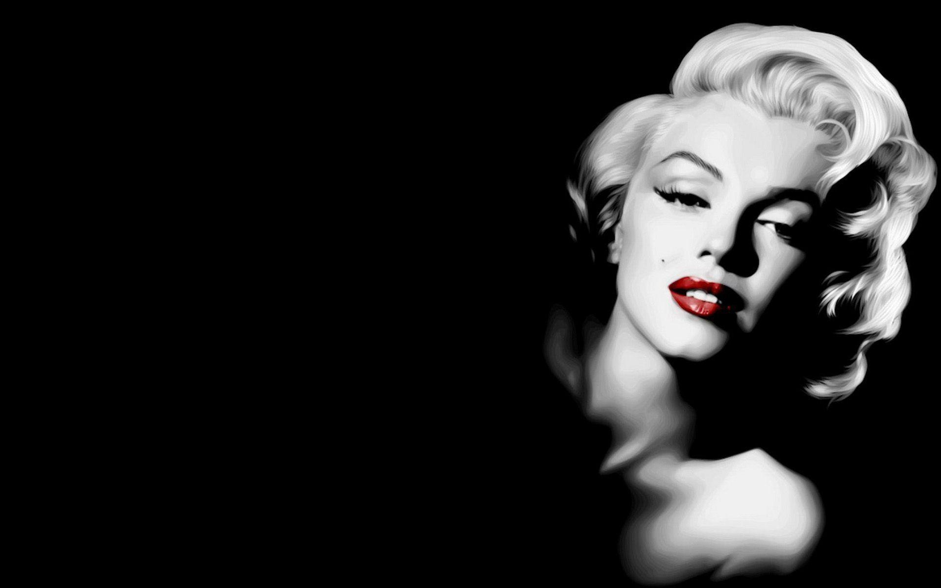 Artistic Marilyn Monroe Twitter Background