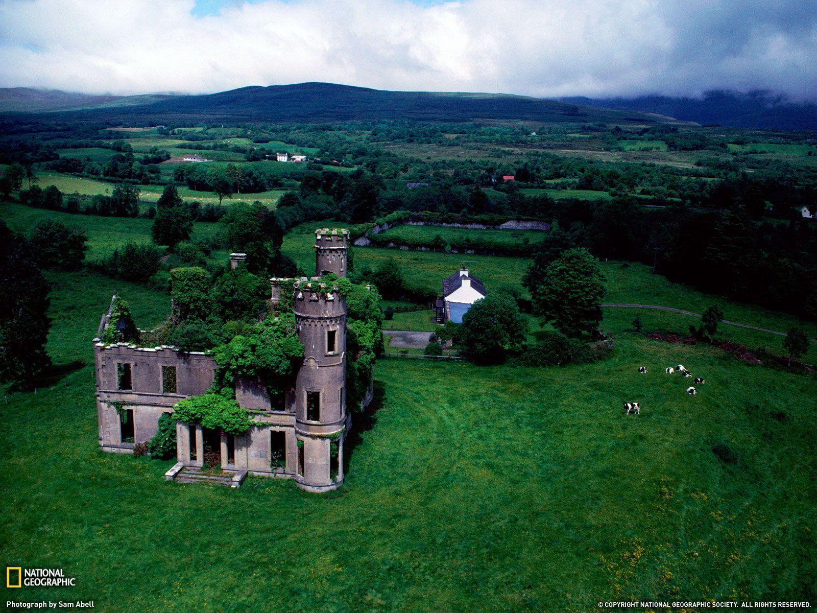 Ireland, Castle Near Kilgarvan, Photo of the Day, Picture