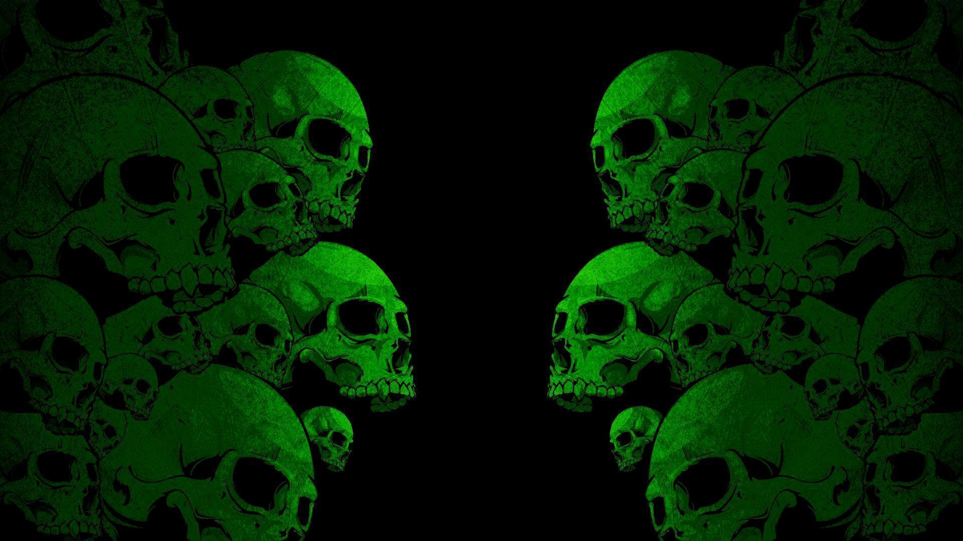 The Image of Abstract Skulls Fresh HD Wallpaper