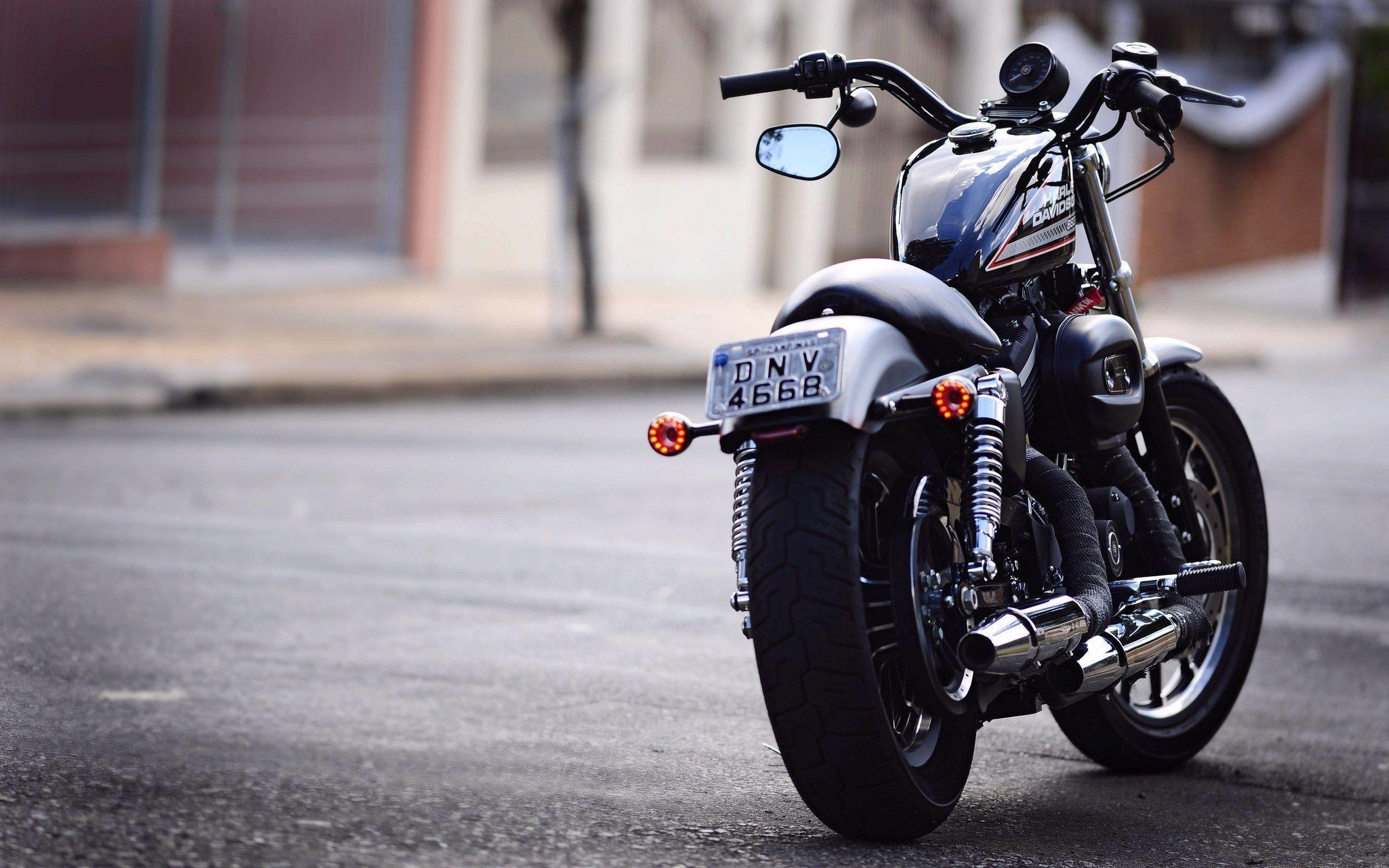 Harley Davidson 883 Motorcycle HD Wallpaper