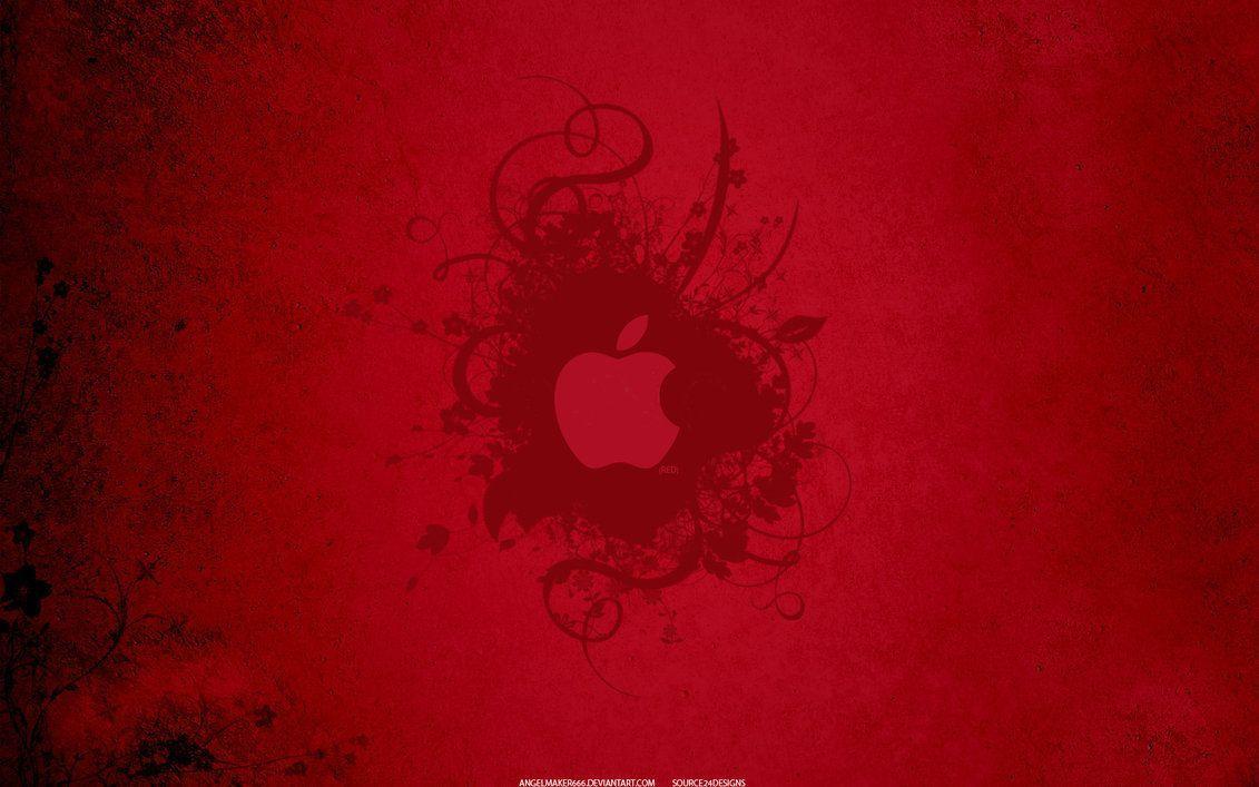 Apple Red Wallpaper