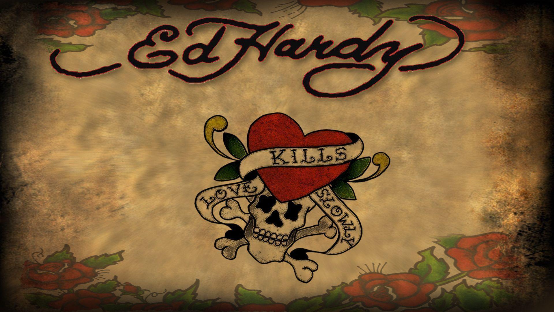 Pix For > Ed Hardy Background