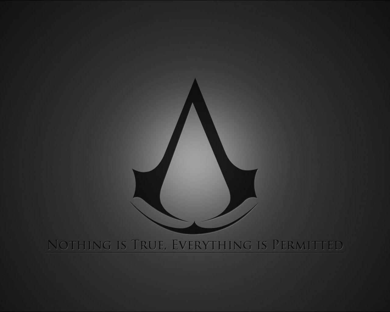 Download Assassin&;s Creed Logo Wallpaper in 1280x1024 Resolution