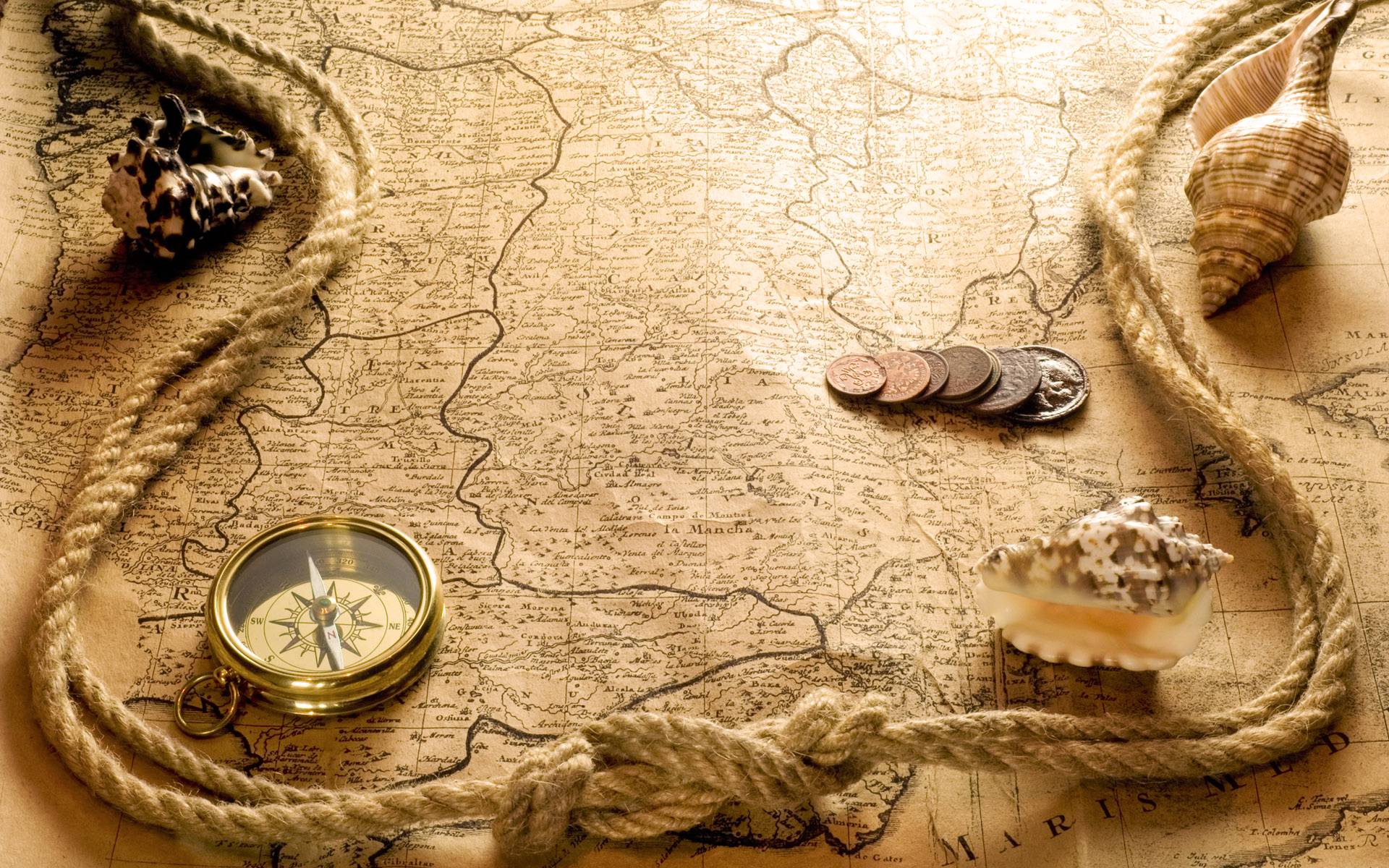 Vintage Map Wallpapers Wallpaper Cave