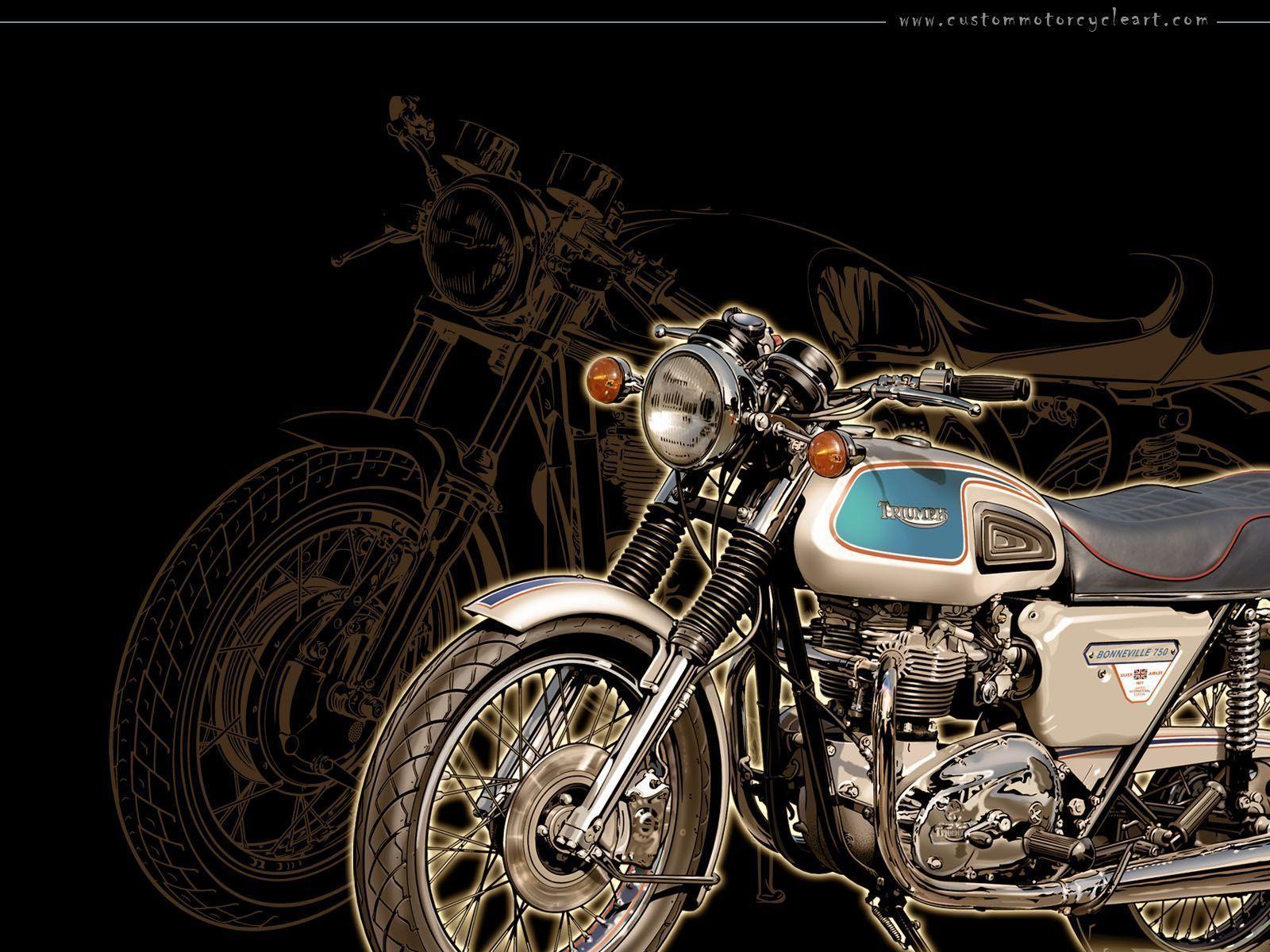 Classic Motorcycles Wallpaper Image & Picture