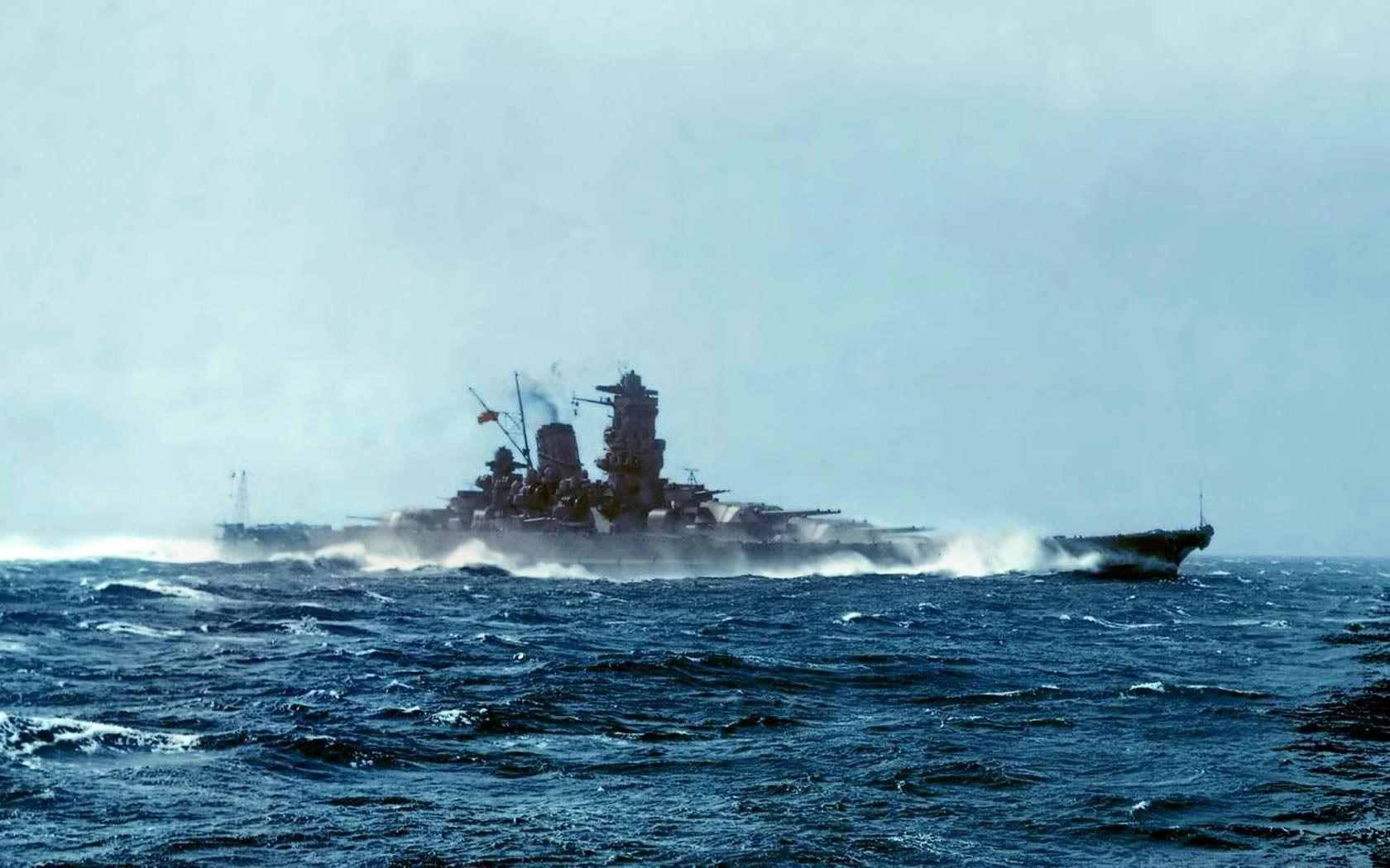 Japanese Battleship Yamato Wallpaper. Japanese Battleship