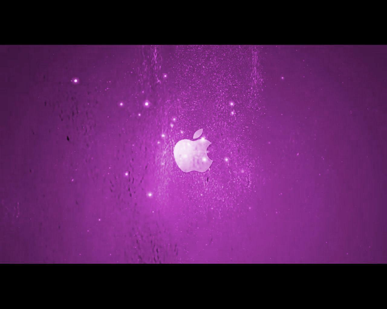 image For > Purple Apple Logo