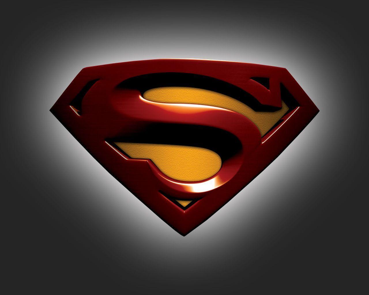 Wallpaper For > Superman Logo HD Wallpaper 1080p