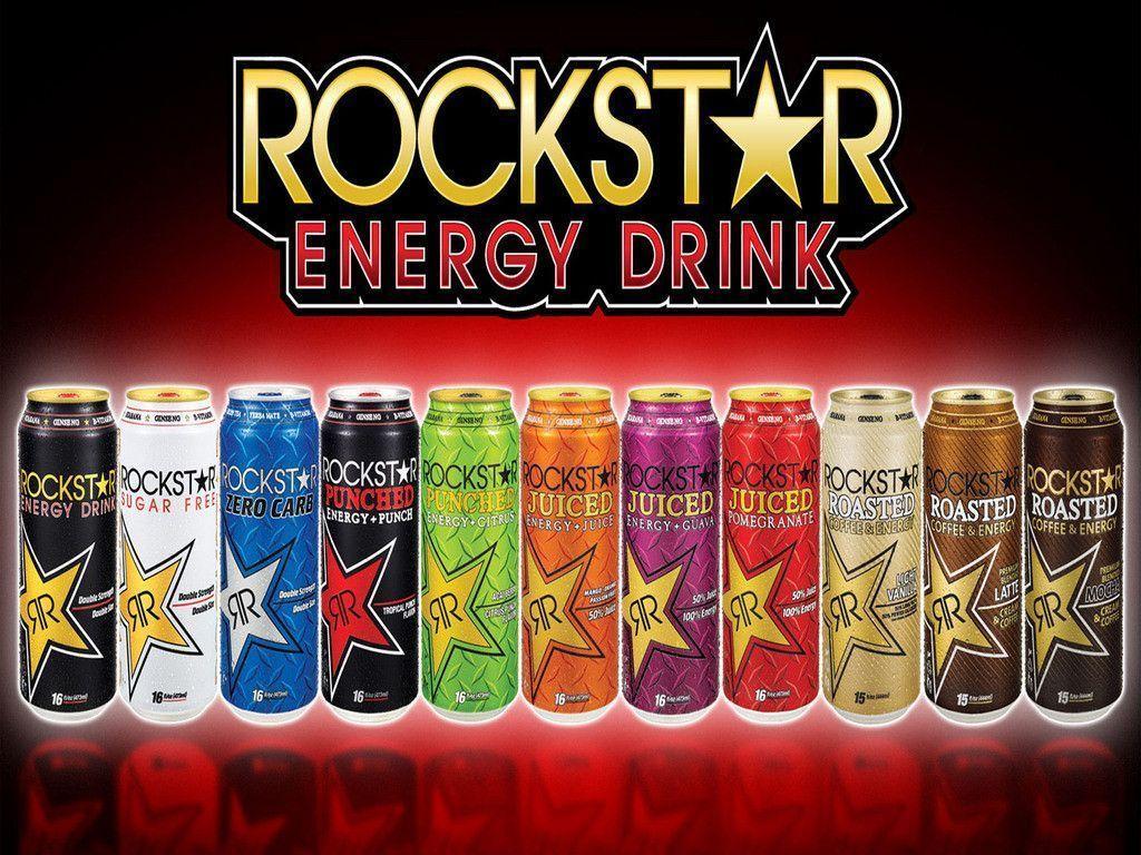 Drink: Rockstar Energy Drink Wallpaper Background Free