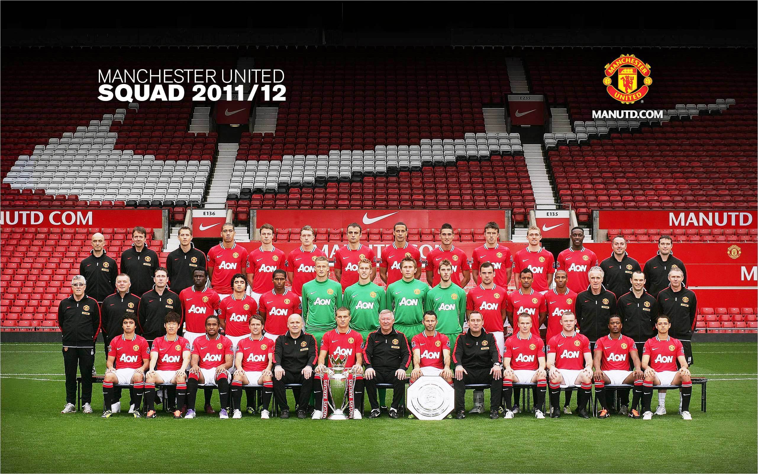 Manchester United 2011 2012 player football image wallpaper PC