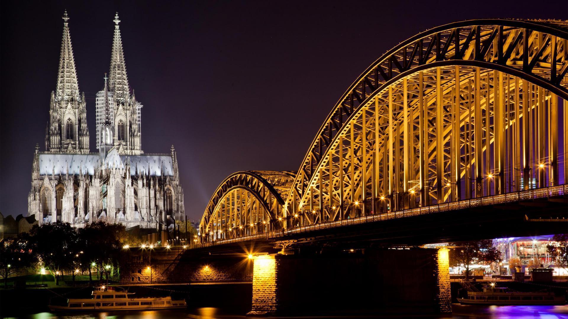 Cologne Cathedral Awesome HD Wallpaper 1080p. HD Wallpaper