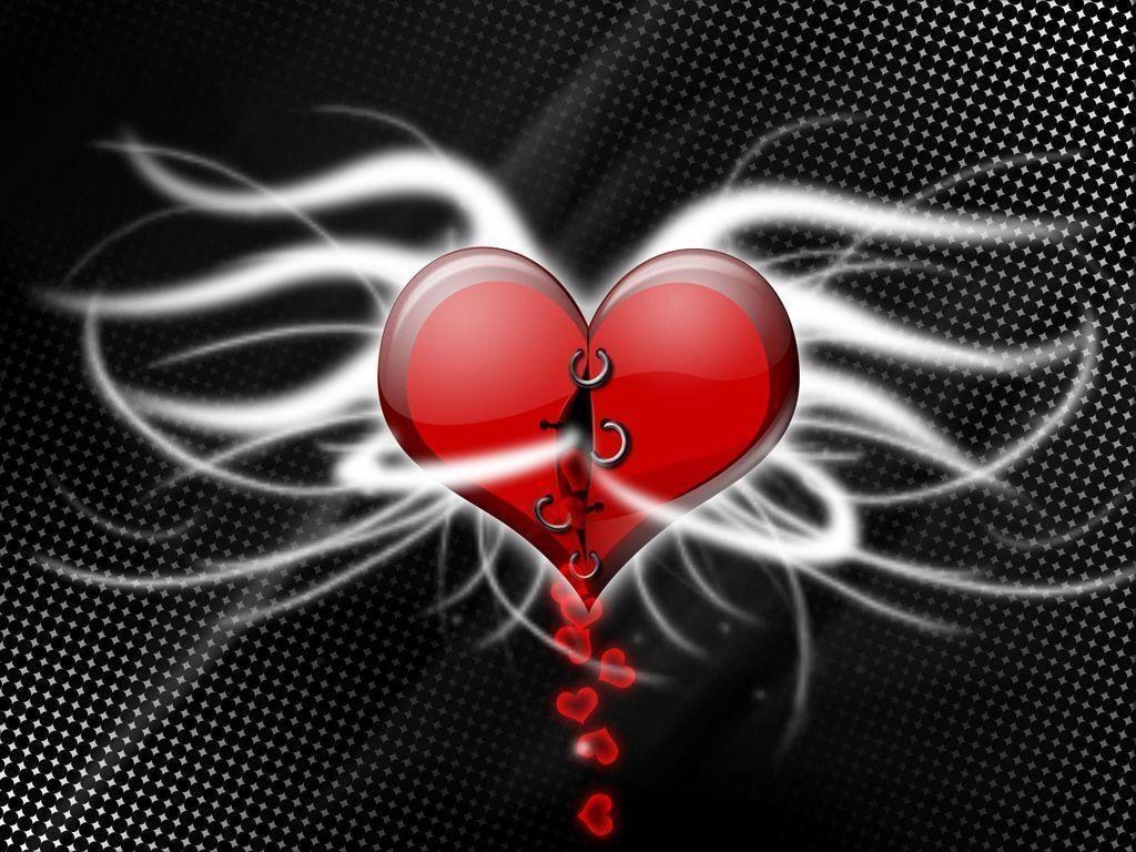 Animated Heart Picture Desktop Wallpaper