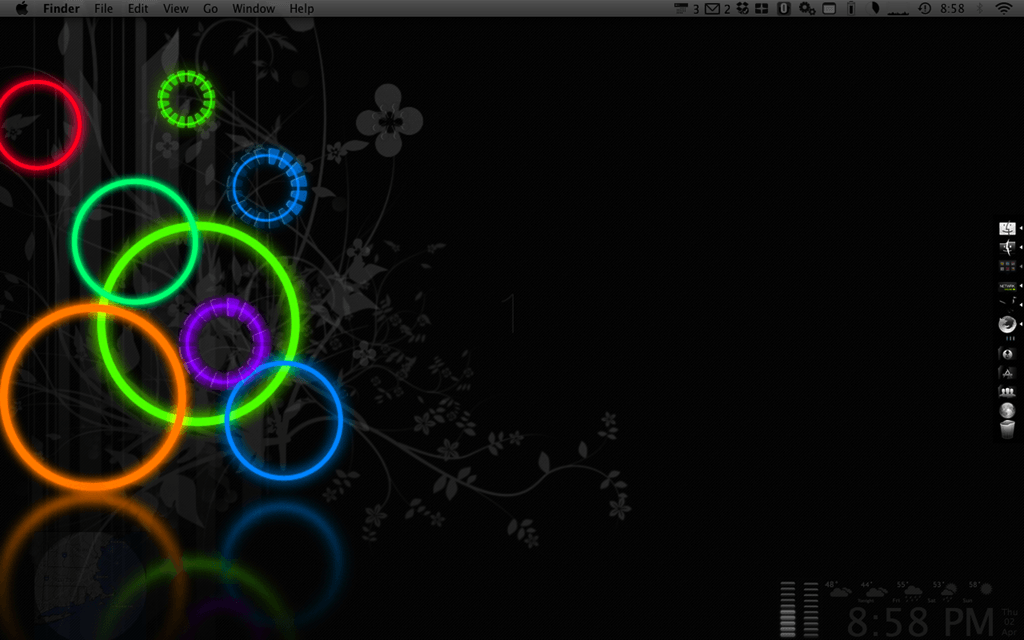 Pix For > Cute Neon Background For Desktop