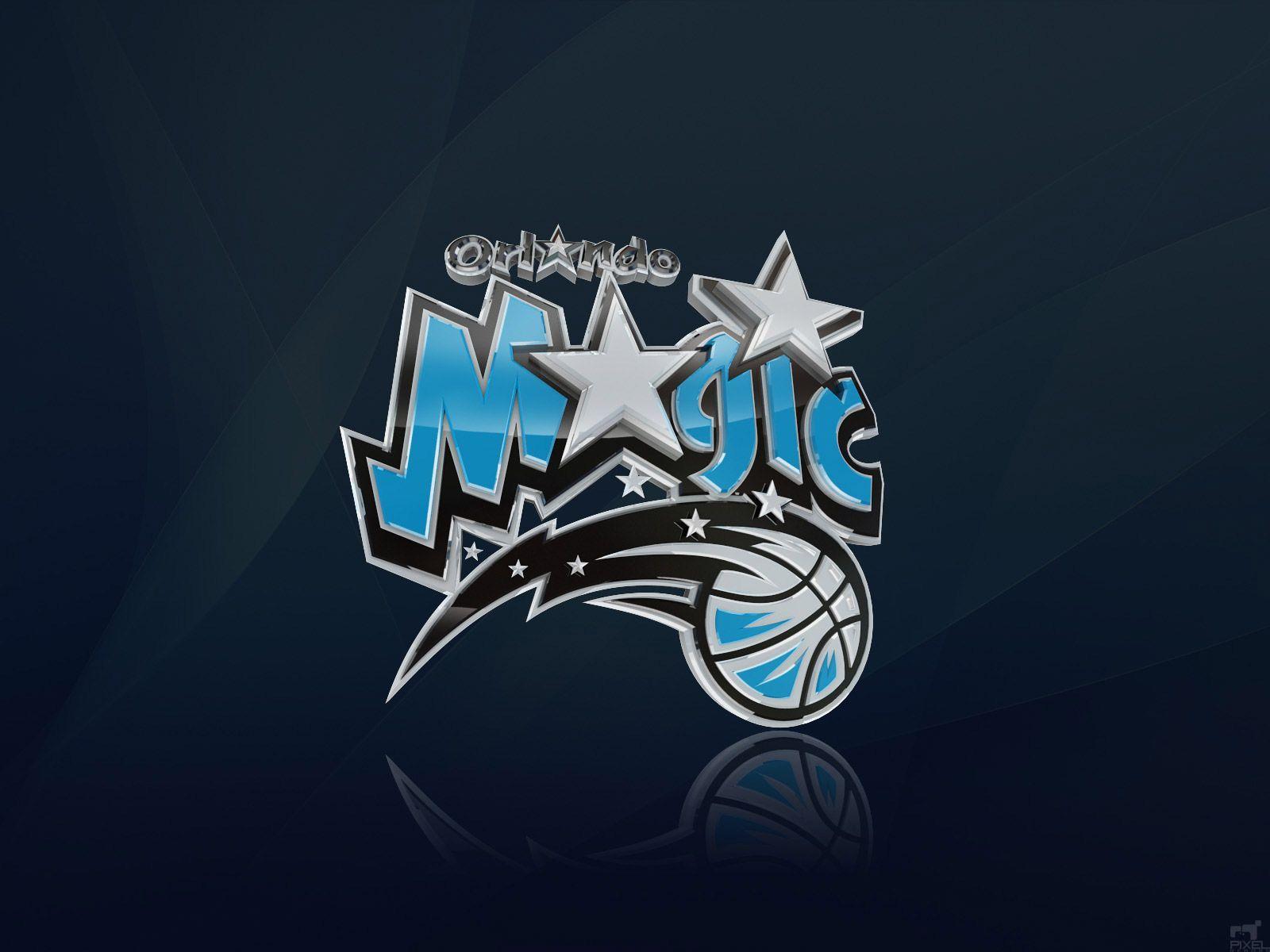 Orlando Magic 3D Logo Wallpaper. Basketball Wallpaper at
