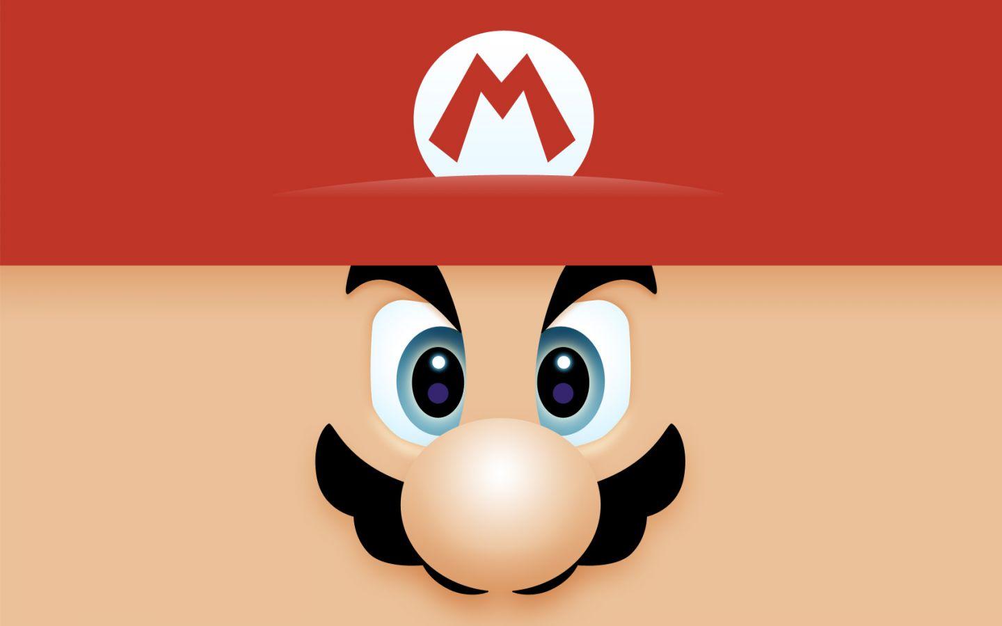 Mario Face Wallpaper 1440×900 Mario Wallpaper