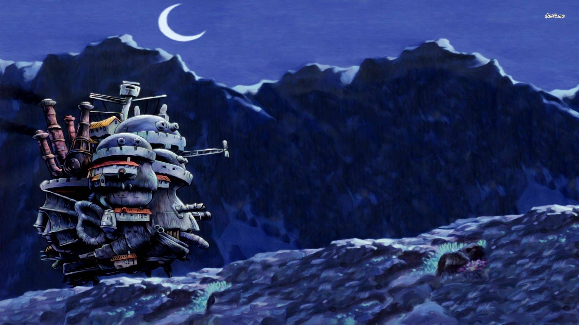 Howl&;s Moving Castle Ghibli Wallpaper