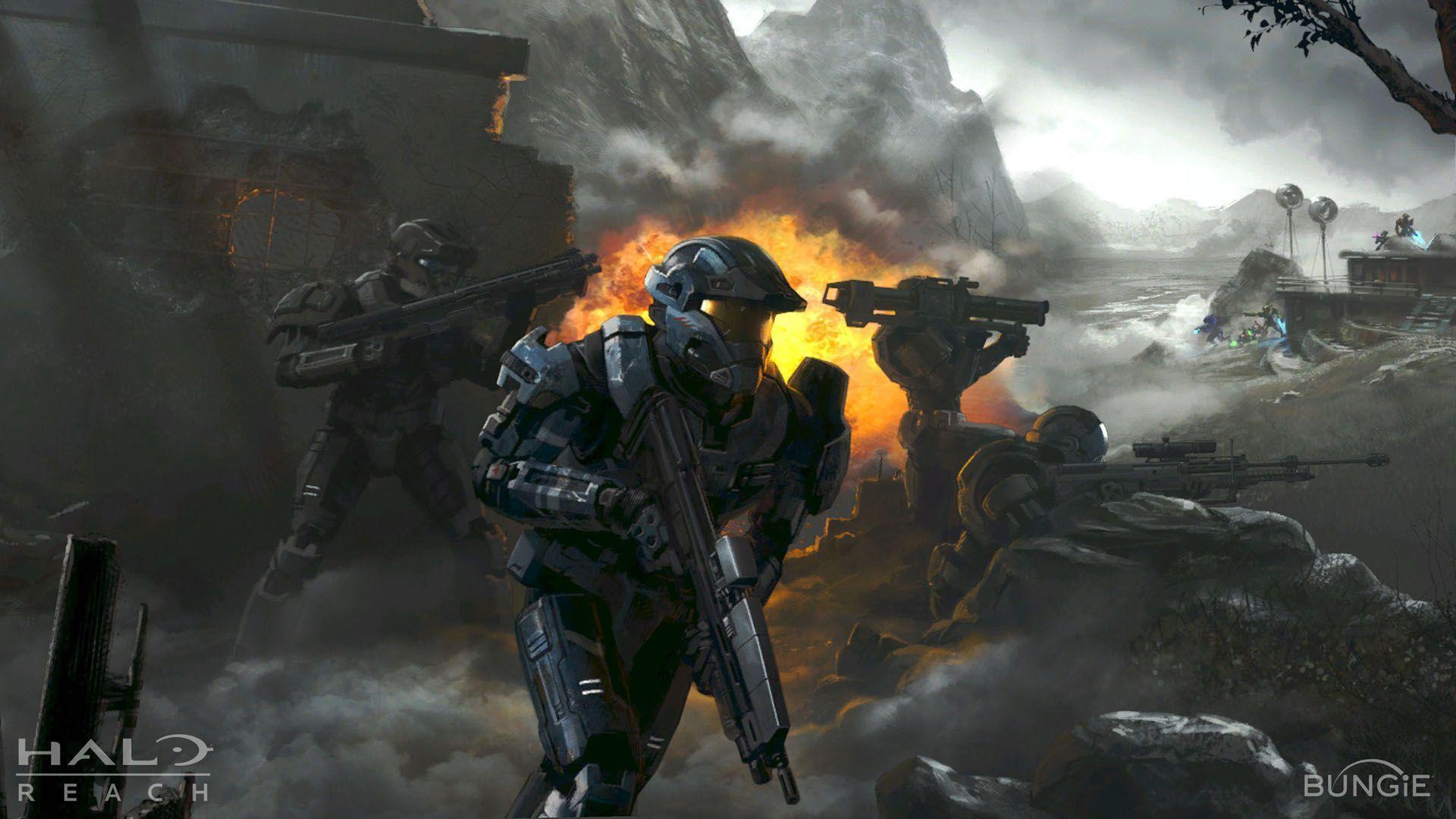 Wallpaper For > Cool Halo Reach Wallpaper