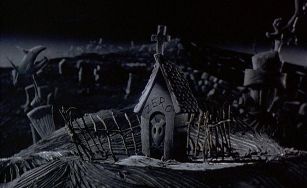 Empty Backdrop from The Nightmare Before Christmas
