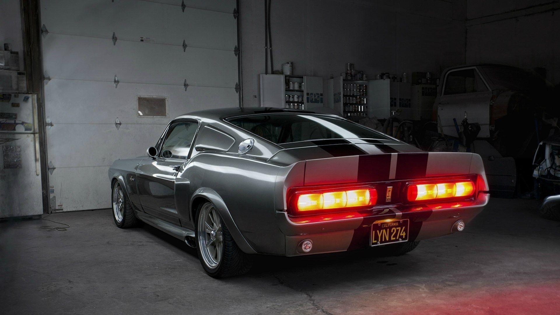 California Ford Mustang GT500 Shelby Eleanor Garage Backlights HD