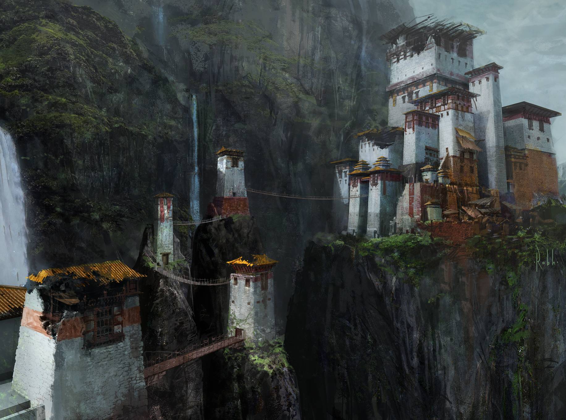 Uncharted 2 Gompa Wallpaper