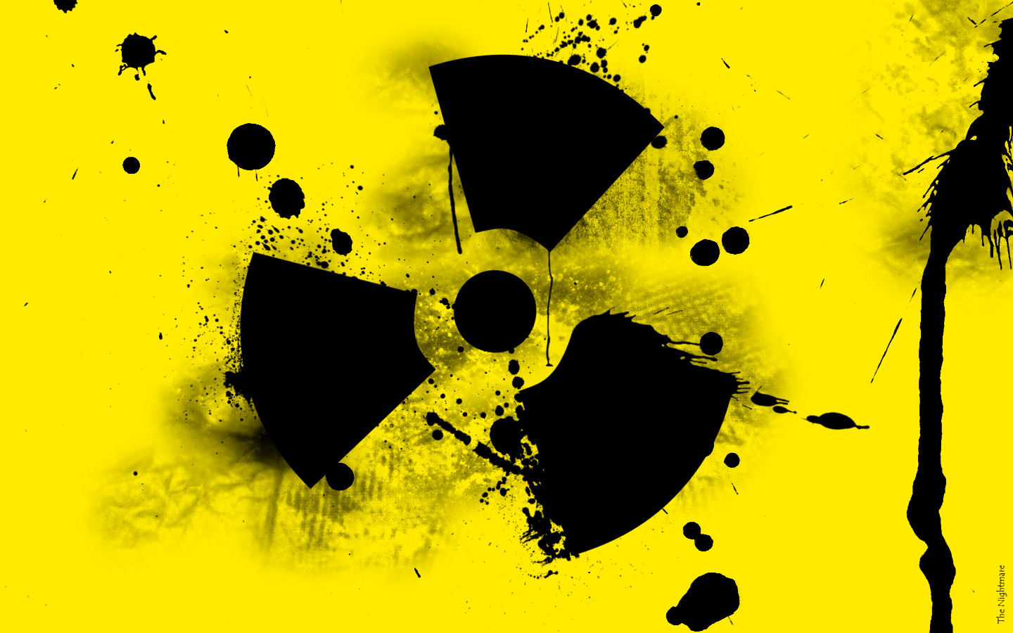 Pix For > Radioactive Sign Wallpaper