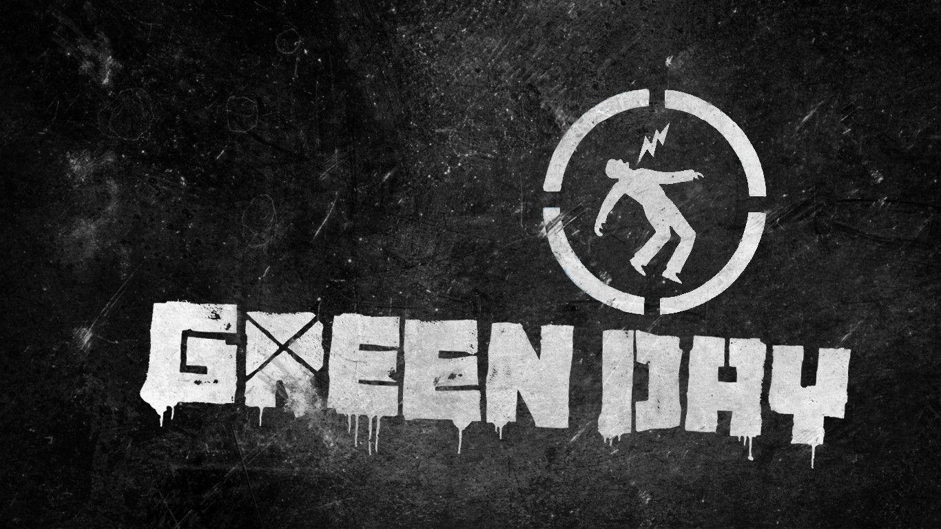 Green Day Grunge Logo HD Wallpaper