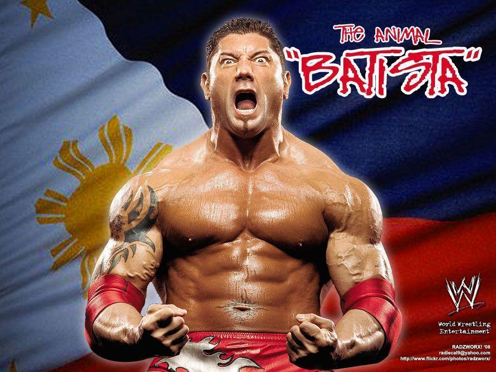 WWE Batista HD Wallpaper: The Animal Batista Wallpaper