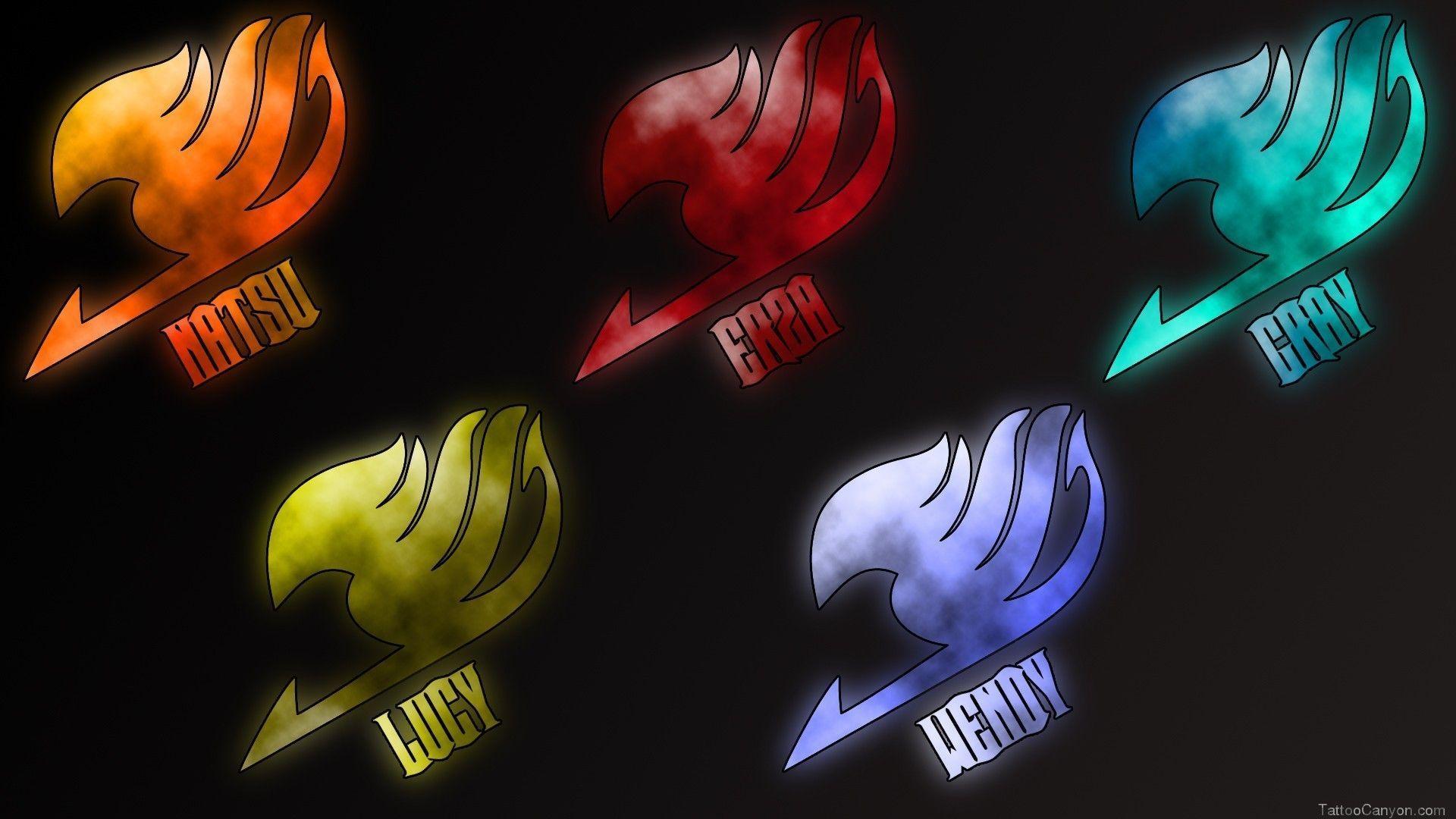 Fairy Tail Anime Logo Background HD Wallpaper Picture #