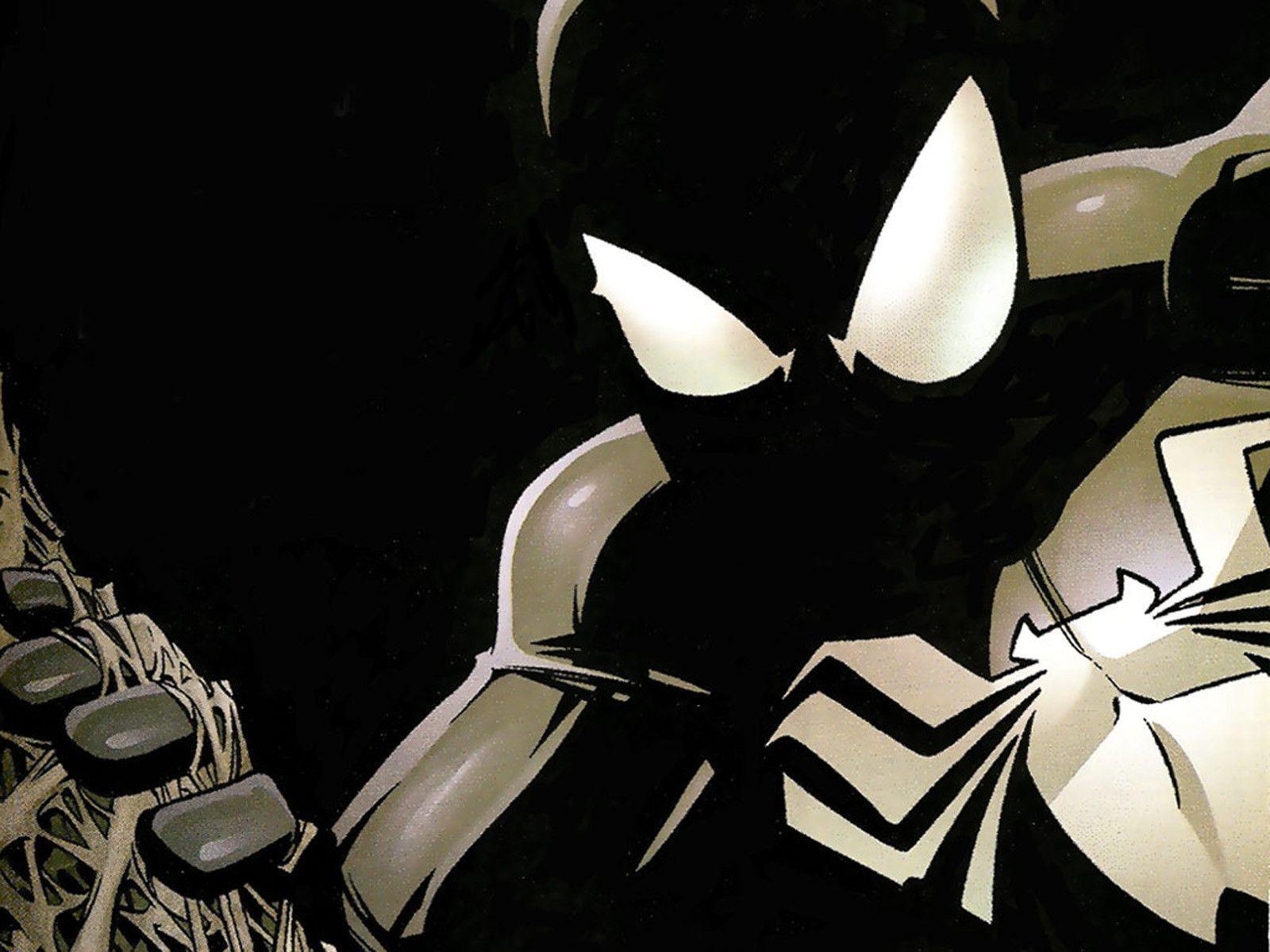 image For > Black Spiderman Wallpaper