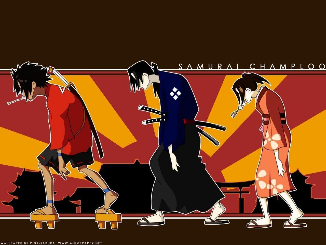 Samurai Champloo Tired Trio Wallpaper HD For Mac