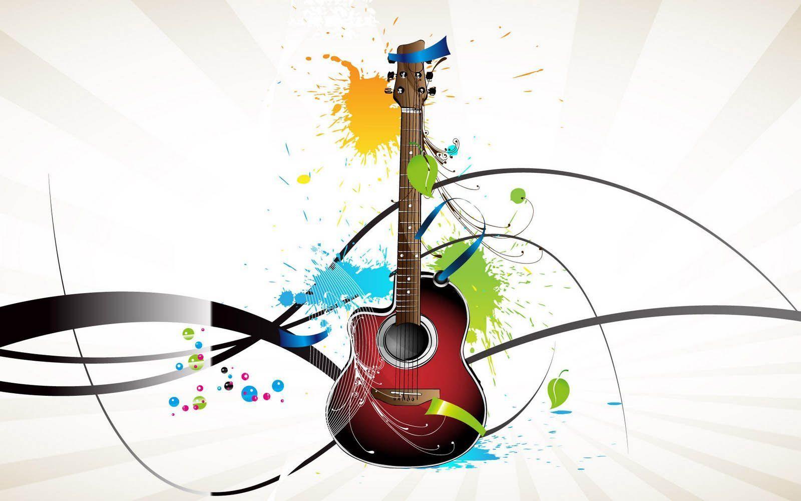 Awesome Guitar Music Wallpaper