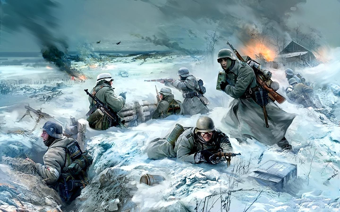 Wallpaper For > World War 2 Battle Wallpaper